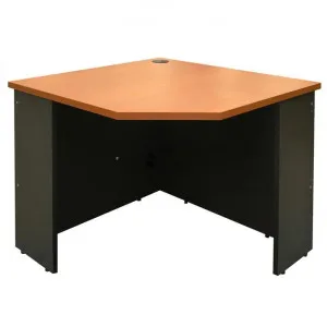 Logan Corner Unit, Beech / Black by YS Design, a Desks for sale on Style Sourcebook