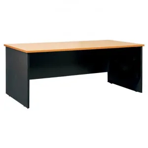 Logan Wide Writing Desk, 150cm, Beech / Black by YS Design, a Desks for sale on Style Sourcebook