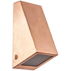 Wedge IP44 Exterior Wall Light, Copper by CLA Ligthing, a Outdoor Lighting for sale on Style Sourcebook