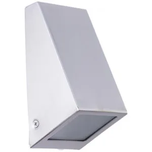 Wedge IP44 Exterior Wall Light, Silver by CLA Ligthing, a Outdoor Lighting for sale on Style Sourcebook