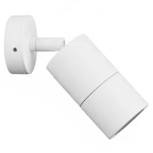 Roslin IP65 Exterior Single Adjustable Wall Light, GU10, White by CLA Ligthing, a Outdoor Lighting for sale on Style Sourcebook