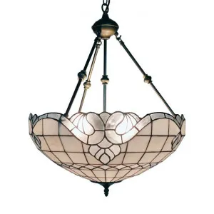 Vienna Tiffany Style Stained Glass Pendant Light by GG Bros, a Pendant Lighting for sale on Style Sourcebook