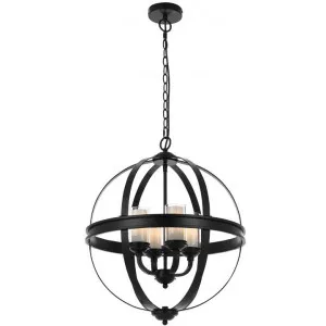 Bodum Metal Sphere Pendant Light, Black by Telbix, a Pendant Lighting for sale on Style Sourcebook