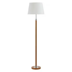 Belmore Floor Lamp, Teak by Telbix, a Floor Lamps for sale on Style Sourcebook