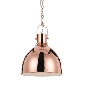 Market Metal Industrial Pendant Light, Copper by Telbix, a Pendant Lighting for sale on Style Sourcebook