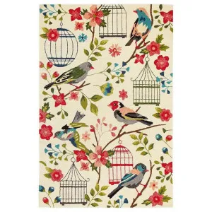 Copacabana Finch & Nest Exquisite Indoor/Outdoor Rug, 190x280cm by Rug Culture, a Outdoor Rugs for sale on Style Sourcebook