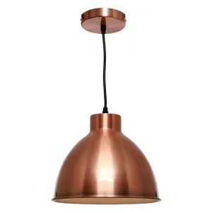 Dome Steel Pendant Lighting, Copper by Cougar Lighting, a Pendant Lighting for sale on Style Sourcebook