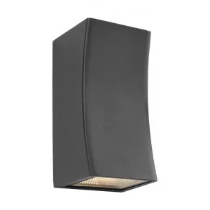 Ramada IP54 Exterior LED Wall Light, Charcoal by Cougar Lighting, a Outdoor Lighting for sale on Style Sourcebook