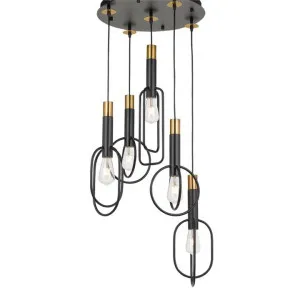 Marvin Cluster Metal Pendant Light, Round by Telbix, a Pendant Lighting for sale on Style Sourcebook