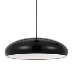 Orlo Dome Pendant Light, Large, Black by Telbix, a Pendant Lighting for sale on Style Sourcebook
