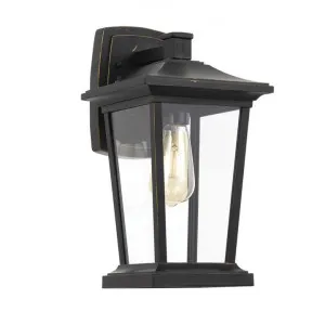 Walton IP44 Exterior Wall Lantern, Black by Telbix, a Outdoor Lighting for sale on Style Sourcebook