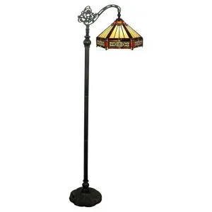 Conrad Tiffany Stained Glass Floor Lamp, Small by Tiffany Light House, a Floor Lamps for sale on Style Sourcebook