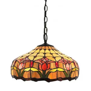 Rachel Tiffany Stained Glass Pendant Light, Large by Tiffany Light House, a Pendant Lighting for sale on Style Sourcebook