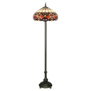 Victoria Tiffany Stained Glass Floor Lamp, Large by Tiffany Light House, a Floor Lamps for sale on Style Sourcebook