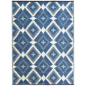 Chatai Aztec Reversible Outdoor Rug, 150x240cm by Artisan Decor, a Outdoor Rugs for sale on Style Sourcebook