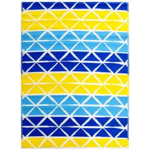 Chatai Beach Reversible Outdoor Rug, 120x170cm by Artisan Decor, a Outdoor Rugs for sale on Style Sourcebook