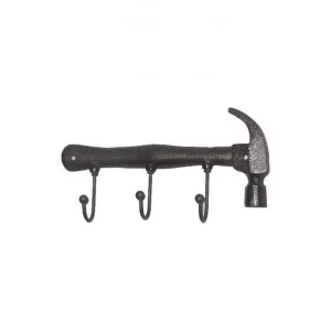 Cast Iron Hammer Wall Hook by Mr Gecko, a Wall Shelves & Hooks for sale on Style Sourcebook