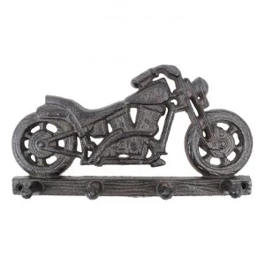 Cast Iron Motorcycle Wall Hook by Mr Gecko, a Wall Shelves & Hooks for sale on Style Sourcebook