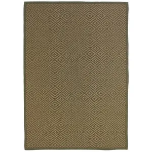 Seasons Diamond Indoor/Outdoor Rug, 160x230cm, Natural / Khaki by Colorscope, a Outdoor Rugs for sale on Style Sourcebook
