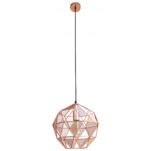 Bolu Iron Pendant Light, Copper by Lexi Lighting, a Pendant Lighting for sale on Style Sourcebook