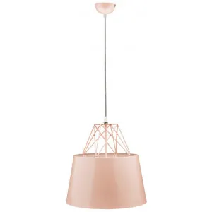 Kaelan Iron Pendant Light, Pink by Lumi Lex, a Pendant Lighting for sale on Style Sourcebook