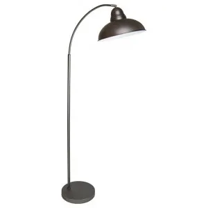 Manor Metal Floor Lamp, Antique Chrome by Lexi Lighting, a Floor Lamps for sale on Style Sourcebook