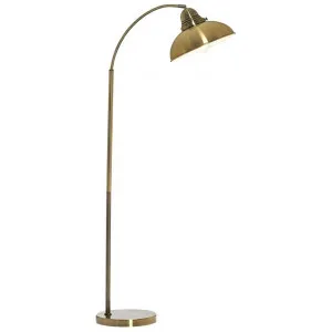 Manor Metal Floor Lamp, Weathered Brass by Lexi Lighting, a Floor Lamps for sale on Style Sourcebook
