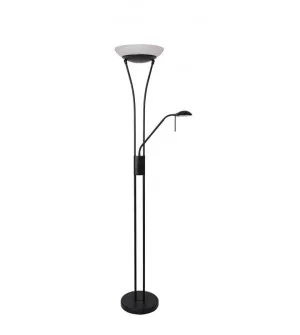 Reed LED Mother & Child Metal Floor Lamp, Black by Lexi Lighting, a Floor Lamps for sale on Style Sourcebook