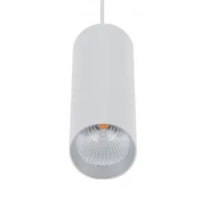 Star Slim Tube LED Pendant Light, 4000K, 18cm, White by Domus Lighting, a Pendant Lighting for sale on Style Sourcebook
