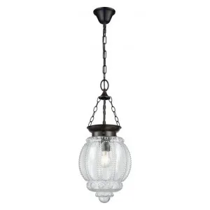 Chelsea Glass Lantern Pendant Light, Clear by Domus Lighting, a Pendant Lighting for sale on Style Sourcebook