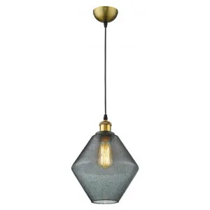 Alice Glass Pendant Light, Grey by Domus Lighting, a Pendant Lighting for sale on Style Sourcebook