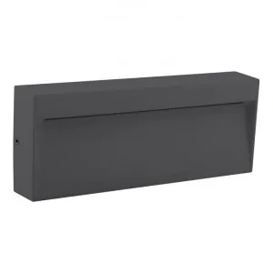 Zeke IP65 Exterior Surface Mounted LED Steplight, 3000K, Rectangle, Dark Grey by Domus Lighting, a Outdoor Lighting for sale on Style Sourcebook