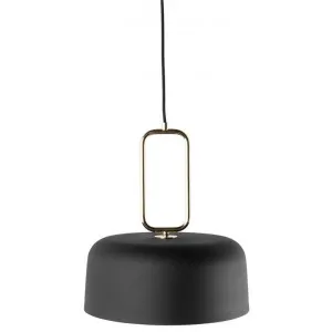 Kinetic Metal Pendant Light, Black / Brass by Lumiluxe, a Pendant Lighting for sale on Style Sourcebook
