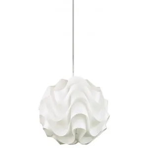 Chic Wave Pendant Light, 43cm by Oriel Lighting, a Pendant Lighting for sale on Style Sourcebook