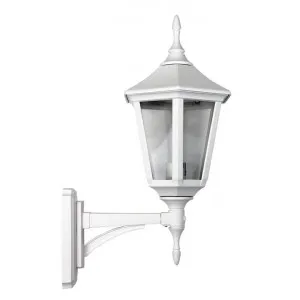 Ibiza IP44 Commercial Grade Exterior Coach Light, White by SG Lighting, a Outdoor Lighting for sale on Style Sourcebook