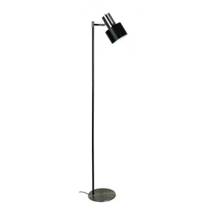 Ari Metal Floor Lamp, 1 Light, Brushed Chrome by Oriel Lighting, a Floor Lamps for sale on Style Sourcebook