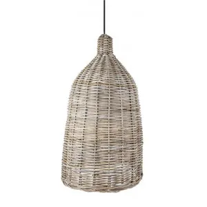 Palm Beach Rattan Pendant Light by Emac & Lawton, a Pendant Lighting for sale on Style Sourcebook