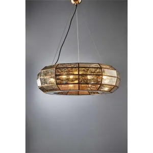 Victoria Metal & Glass Pendant Light, Small by Emac & Lawton, a Pendant Lighting for sale on Style Sourcebook