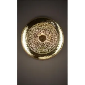 Moroccan Metal Wall Light, Brass by Emac & Lawton, a Wall Lighting for sale on Style Sourcebook