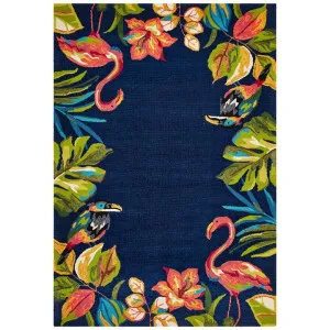 Copacabana Tropical Gardern Indoor / Outdoor Rug, 155x225cm by Rug Culture, a Outdoor Rugs for sale on Style Sourcebook
