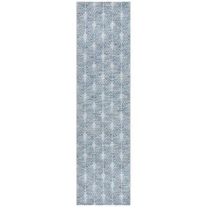 Terrance Chesney Indoor / Outdoor Runner Rug, 80x300cm, Blue by Rug Culture, a Outdoor Rugs for sale on Style Sourcebook
