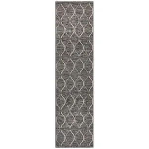 Terrance Mateo Indoor / Outdoor Runner Rug, 80x400cm, Black by Rug Culture, a Outdoor Rugs for sale on Style Sourcebook