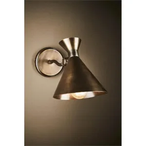 Lawson Metal Wall Scone, Brass by Florabelle, a Wall Lighting for sale on Style Sourcebook