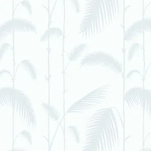 Palm Reeds - Soft Blue Wallpaper by Boho Art & Styling, a Wallpaper for sale on Style Sourcebook