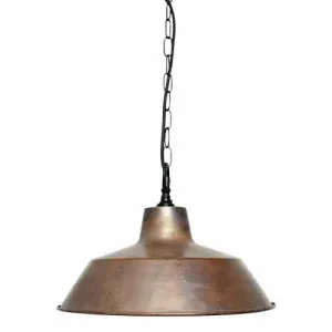 Copper Factory Ceiling Pendant Light by Fat Shack Vintage, a Pendant Lighting for sale on Style Sourcebook