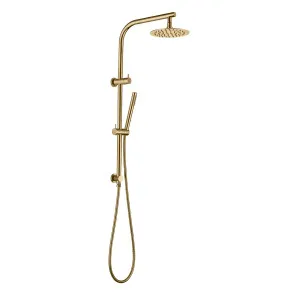 Brass Round Shower Combo Twin Set by JustinPlace, a Bathroom Taps & Mixers for sale on Style Sourcebook
