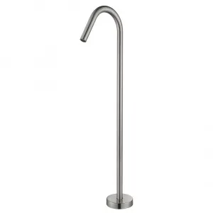 Brushed Nickel Bath Floor Spout by Just in Place, a Bathroom Taps & Mixers for sale on Style Sourcebook