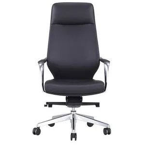 Grand PU Leather Executive Office Chair, High Back by Style Ergonomics, a Chairs for sale on Style Sourcebook