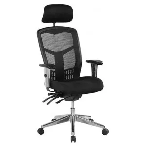 Oyster Fabric Multi Shift Office Chair, High Back by Style Ergonomics, a Chairs for sale on Style Sourcebook