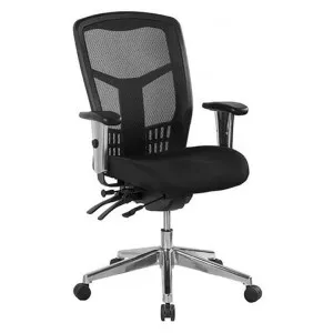 Oyster Fabric Multi Shift Office Chair, Mid Back by Style Ergonomics, a Chairs for sale on Style Sourcebook